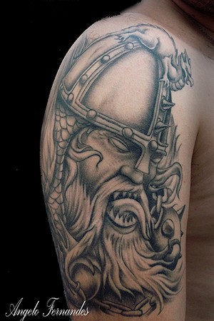 Angelo Fernandes - Viking Large Image · Tattoos · Angelo Fernandes