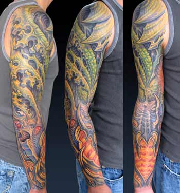 Tattoos � Guy Aitchison. Arm Sleeve with Eye