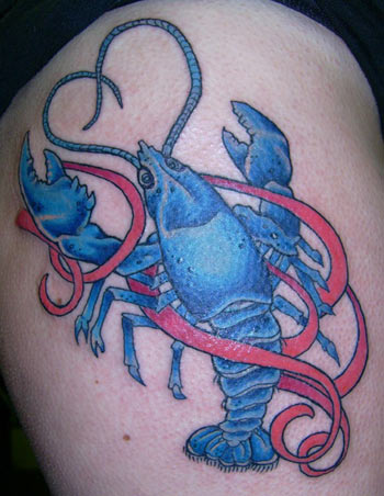 Example Of A Blue Tattoo That Many Preferred | DESIGNS TATTOO