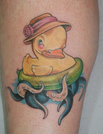 Blue Whale Tattoos Duck tattoo