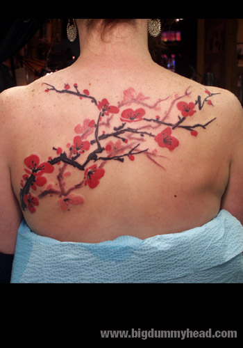 cherry flower tattoo. Cherry Blossoms
