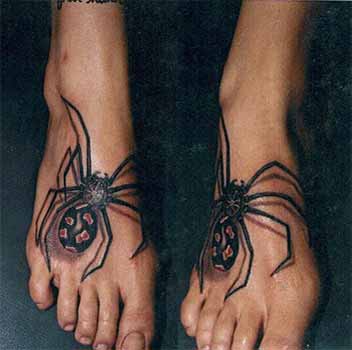 Spider Tattoo Design. Random Tattoo Quote: Tattoos are like stories