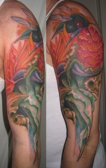 Jason Maybruck - tropical tattoo