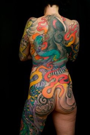 Looking for unique Jeff Gogue Tattoos Bodysuit inprogress