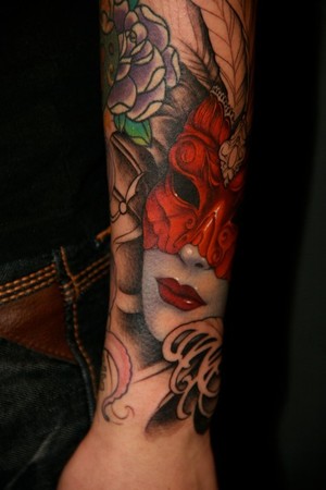 lower arm tattoos pics
