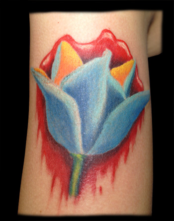 Flower Tulip Tattoos. Tulip. Now viewing image 2 of 2 previous next