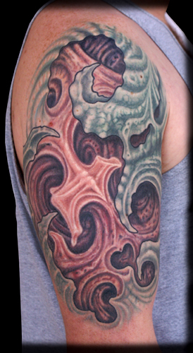 Comments: This is a tattoo I previously posted on my friend Wes.