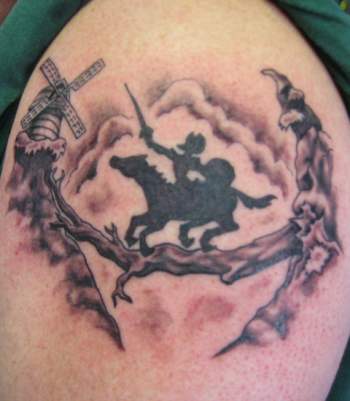 Looking for unique Tattoos? Don Quixote tattoo