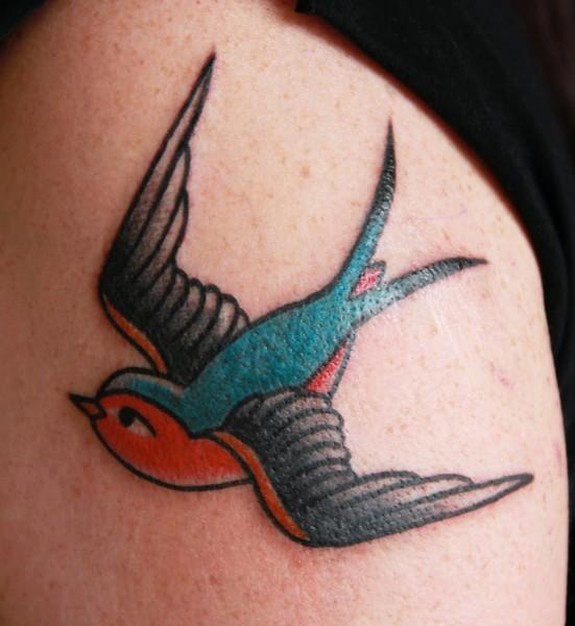 Swallow Tattoo Tattoo Design Thumbnail