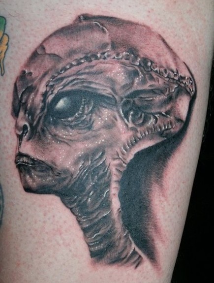 Looking for unique Tattoos Alien Tattoo click to view large image