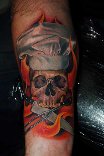 Keyword Galleries: Skull Tattoos, Realistic Tattoos, Custom Tattoos