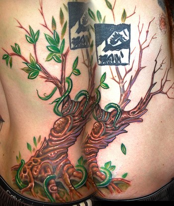 Tree Vine Tattoos