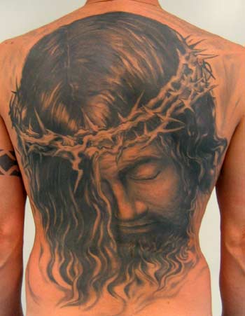 jesus tattoo design. Jesus Tattoo. Posted by anjar&;garry at 14:10