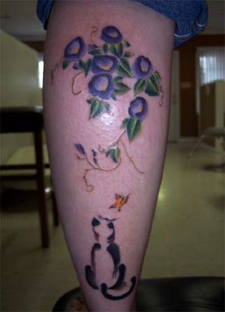 Tattoos · Page 1. Cat Morning Glories. Now viewing image 177 of 177 previous