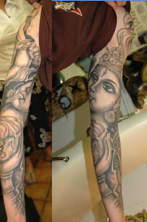 arm sleeve tattoo for men women and girls-arm sleeve tattoos tribal ideas