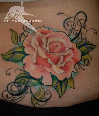 Keyword Galleries Color tattoos Coverup tattoos Flower tattoos 
