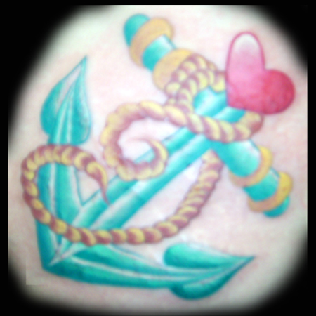 Looking for unique Original Art tattoos Tattoos? Rachel's Anchor Tattoo