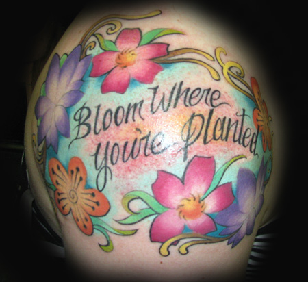 chrysanthemum flower tattoo. Flower Vine Tattoos,