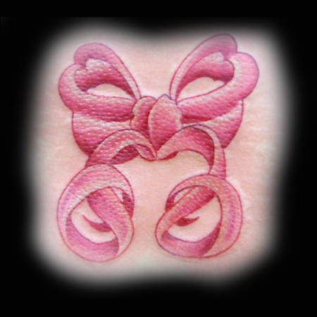 pink bow tattoos. Rachel#39;s Pink Bow Tattoo