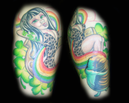 Looking for unique Coverup tattoos Tattoos? Mandy's Lady Luck Tattoo