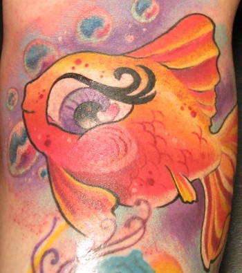 Goldfish Tattoo Designs Picture 1