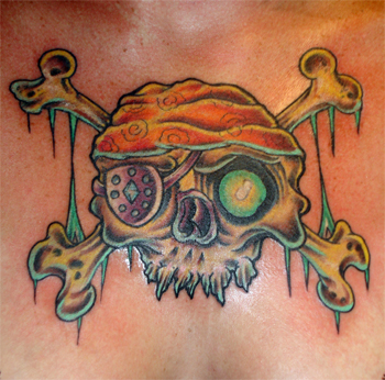 Manchester  Gallery on Off The Map Tattoo   Tattoos   Color   Jolly Roger