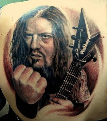 Guitar Tattoo Image