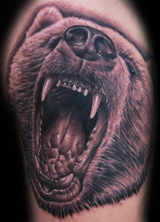 Animal Tattoo Bear