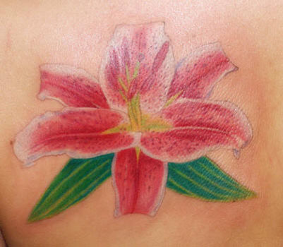 stargazer lily tattoos. Flower Stargazer Lily