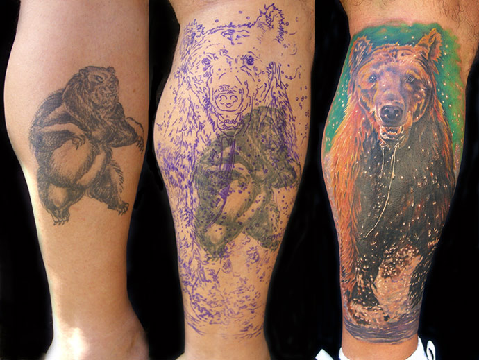 Looking for unique Nature Animal Bear tattoos Tattoos? Bear