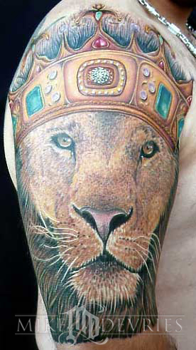 He can be found at Freak Chic Tattoo 7365 Melrose Ave.