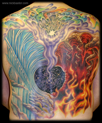 Body art: David Beckham unveiled his new tattoo heaven tattoo heaven tattoos