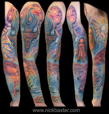 Nick Baxter Religious Sleeve