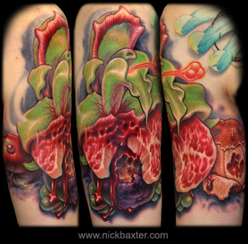 Looking for unique Tattoos? Meat Orchid/Ripe With Decay