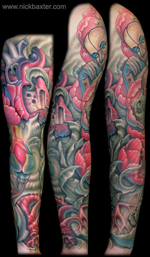 Off the Map Tattoo Tattoos Nick Baxter Only Skin Deep