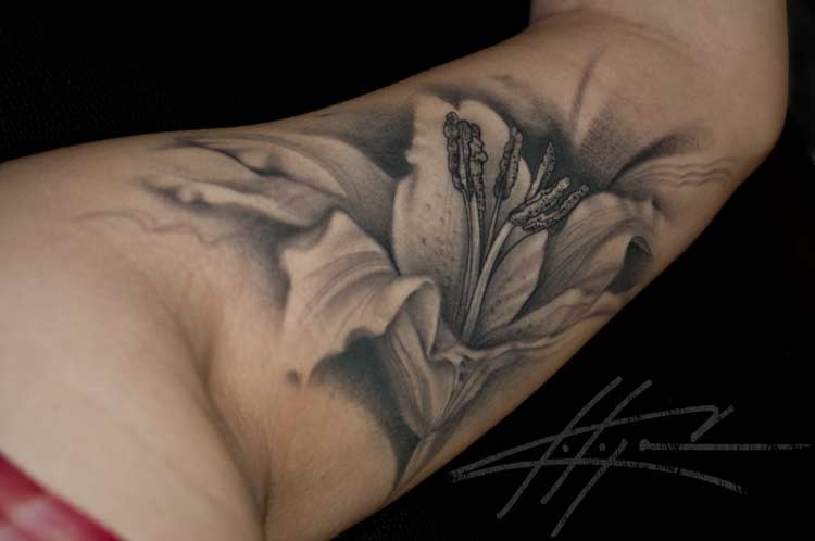 Flower Tattoo Lily. Lily Tattoo