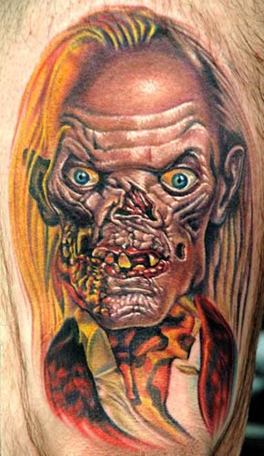 Keyword Galleries Color Tattoos Portrait Tattoos Evil Tattoos 