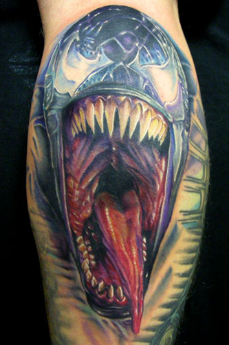 Looking for unique Tattoos? Venom. click to view large image