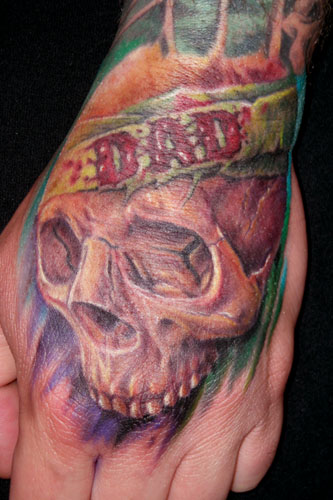 Many people who choose to get a tattoo opt to get a tattoo for the hand.