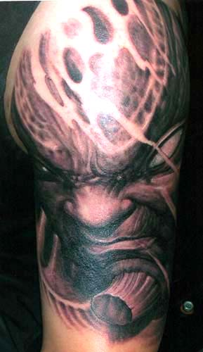 Looking for unique Custom tattoos Tattoos Horned demon tattoo