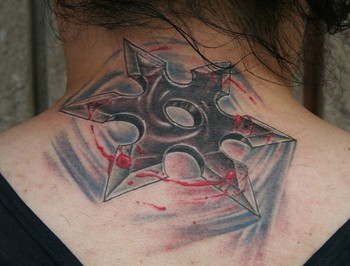 Ninja Star Tattoos