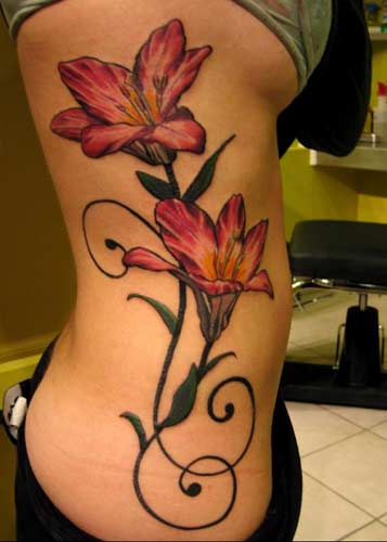 tattoo lily flower