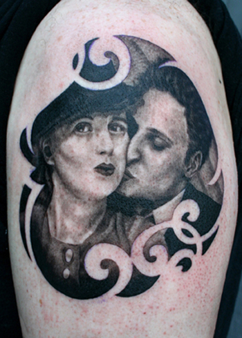 Hope Gallery Tattoo : Tattoos : Family : Vintage Portrait