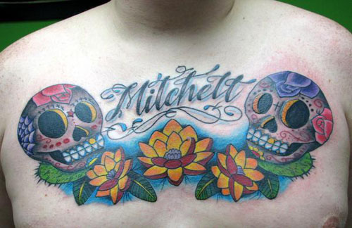 Keyword Galleries Color Tattoos Lettering Tattoos Traditional Old School