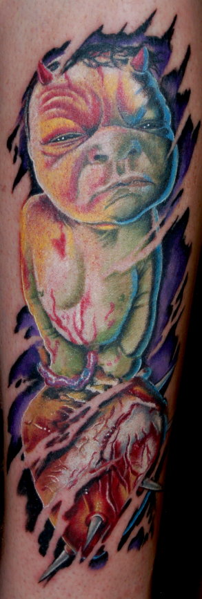 Love And Evil Tattoo. Evil Tattoos,
