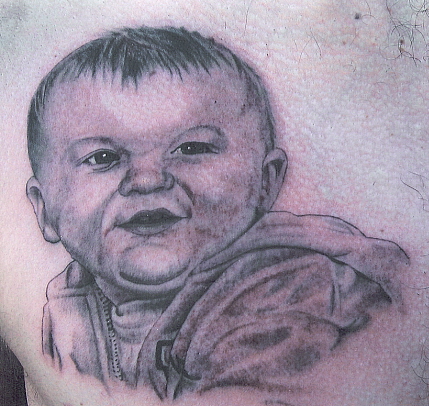 tattoos for baby boys. Portrait Tattoos. Baby