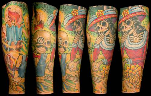 Placement: lower arm. Keyword Galleries: Color Tattoos, 