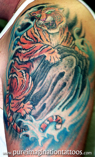 Traditional Japanese Tattoo Tiger Tattoo Gallery