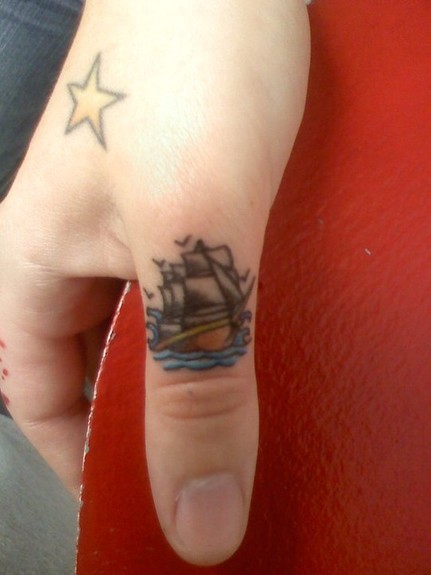 Pirate Ducky Tattoo