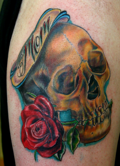 skull tattoos for men